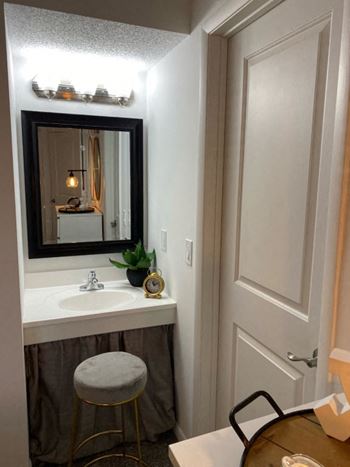 bathroom vanity at Fox Run, Dayton, 45426